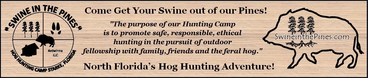 Swine in the Pines - Northeast Florida Hog Hunting - Guided Hunts - Feral Hogs/Pigs - Florida Boar Hunts