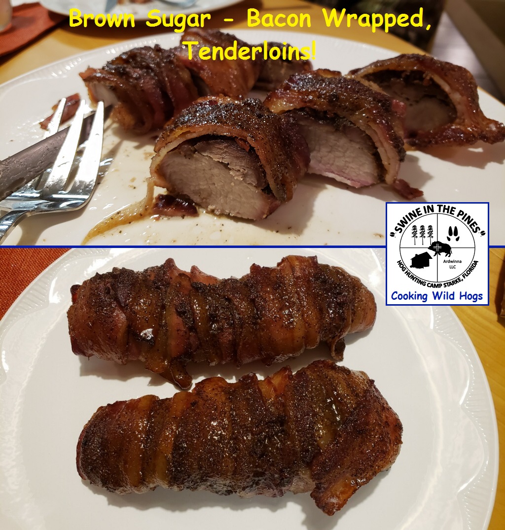 Brown Sugar - Bacon Wrapped, Tenderloins!