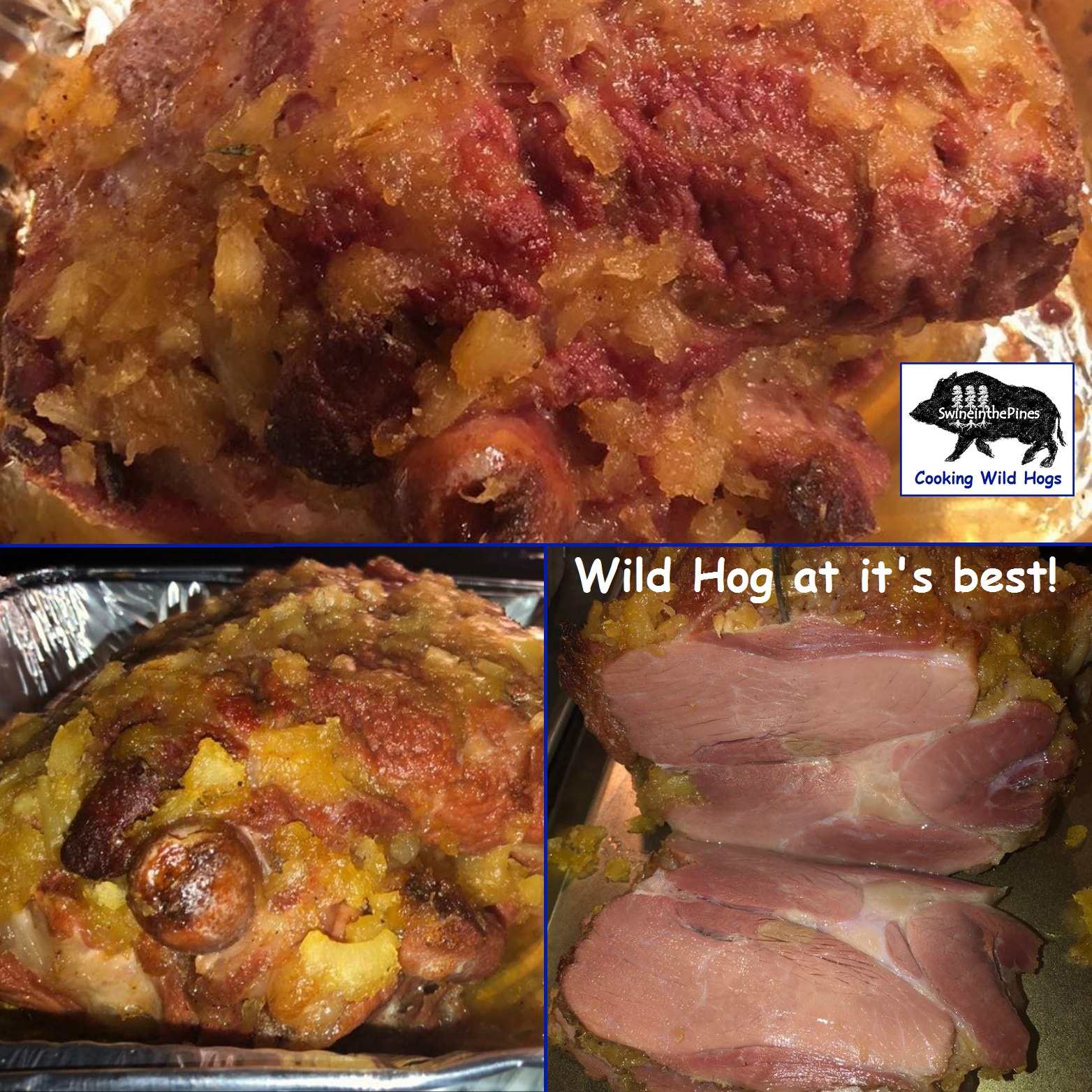 Wild Hog at it's best! - Honey, Brown Sugar, Smokehouse Maple Seasoning