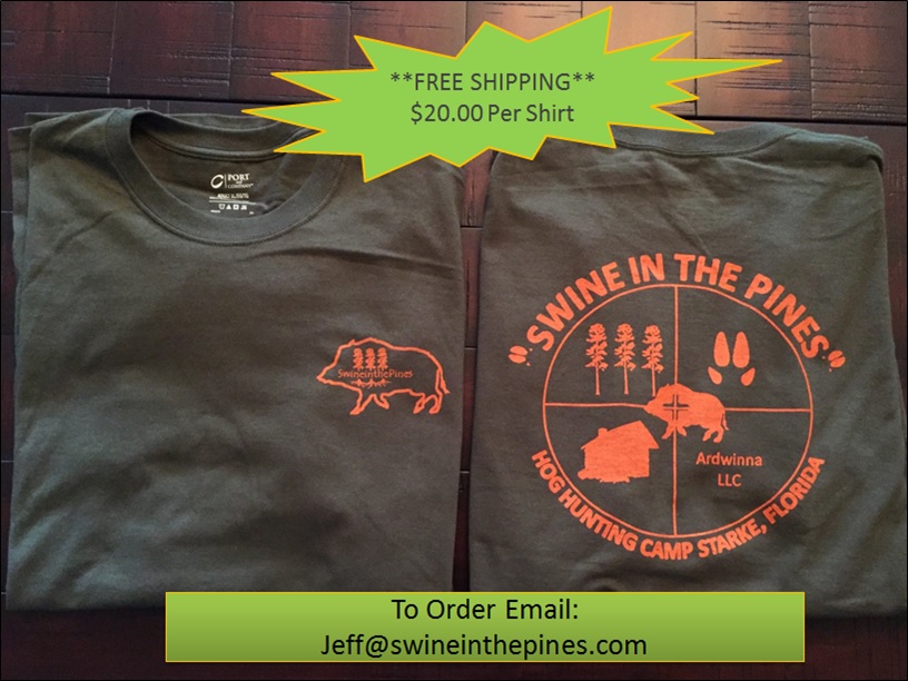 Swine In The Pines T-Shirts