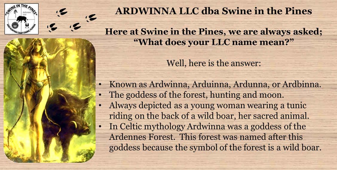 Ardwinna LLC - Swine In The Pines