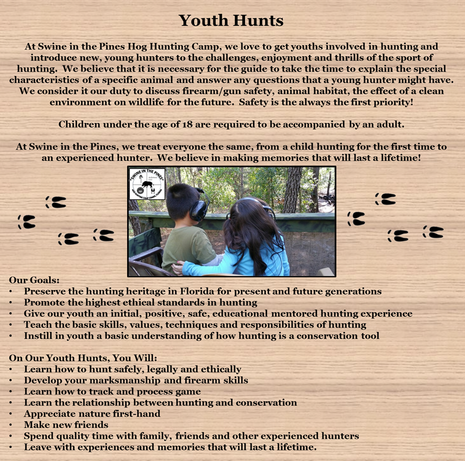 Youth Hunts at Swine In The Pines