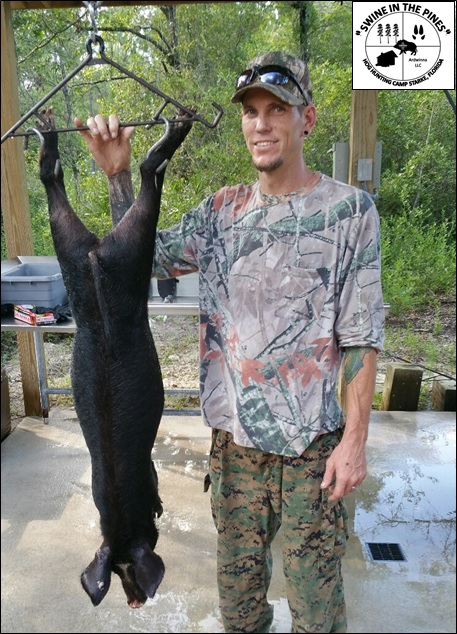 Chris with his Piney Woods Rooter at Swine In The Pines in Northeast Florida