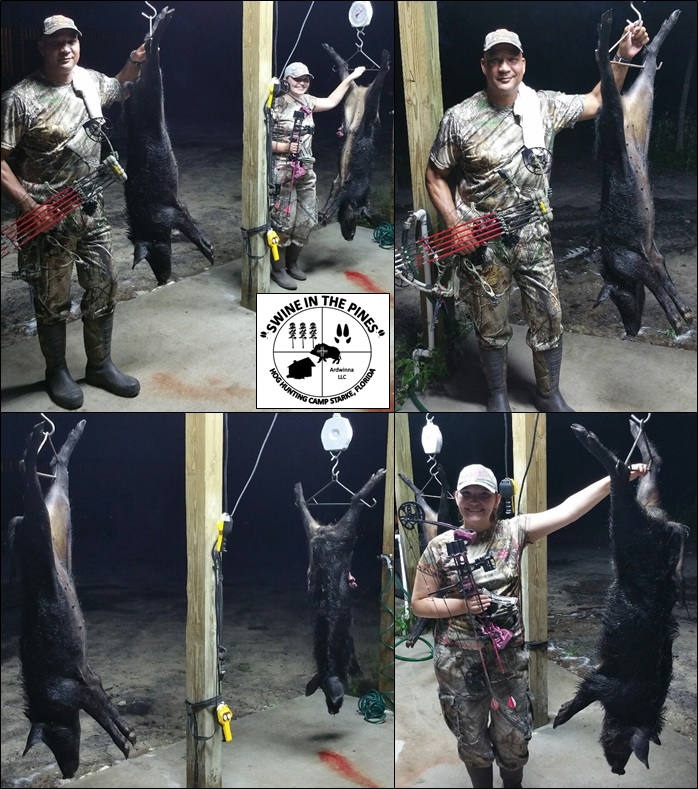 This was Sharon's first Hog Hunt and she showed those Piney Woods Rooters who's boss at Swine In The Pines in Northeast Florida