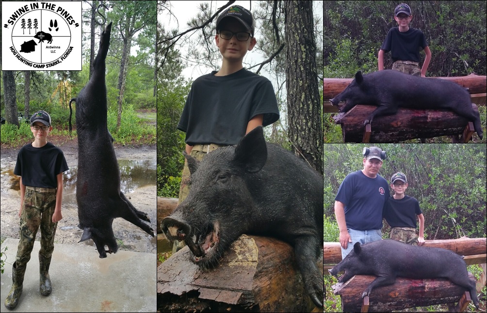 Cooper's Hogtastic Hunt! at Swine In The Pines Hog Hunting Camp