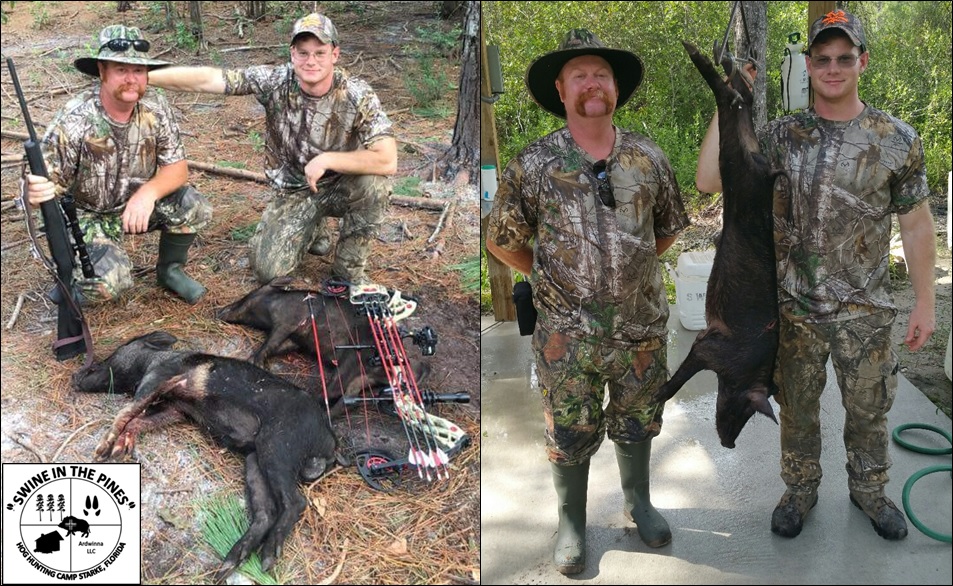 Shawn and Ethan took these nice Wild Hogs at Swine In The Pines in Northeast Florida