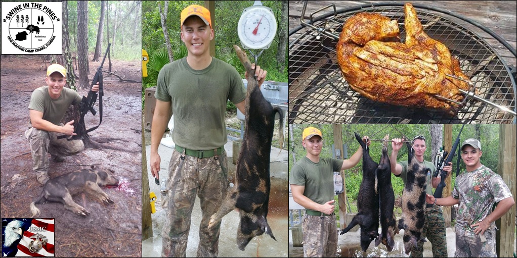 SGT Kam took this Piney Woods Rooter at Swine In The Pines Hog Hunting Camp