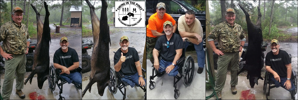 Tim took this Wild Sow with a DPMS .308 at Swine In The Pines Hog Hunting Camp
