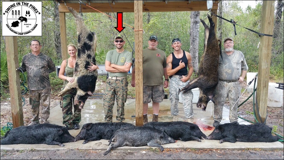 Zachary Newton and the Wounded Hero Foundation harvested these 7 Piney Woods Rooter at Swine In The Pines in Starke, Florida