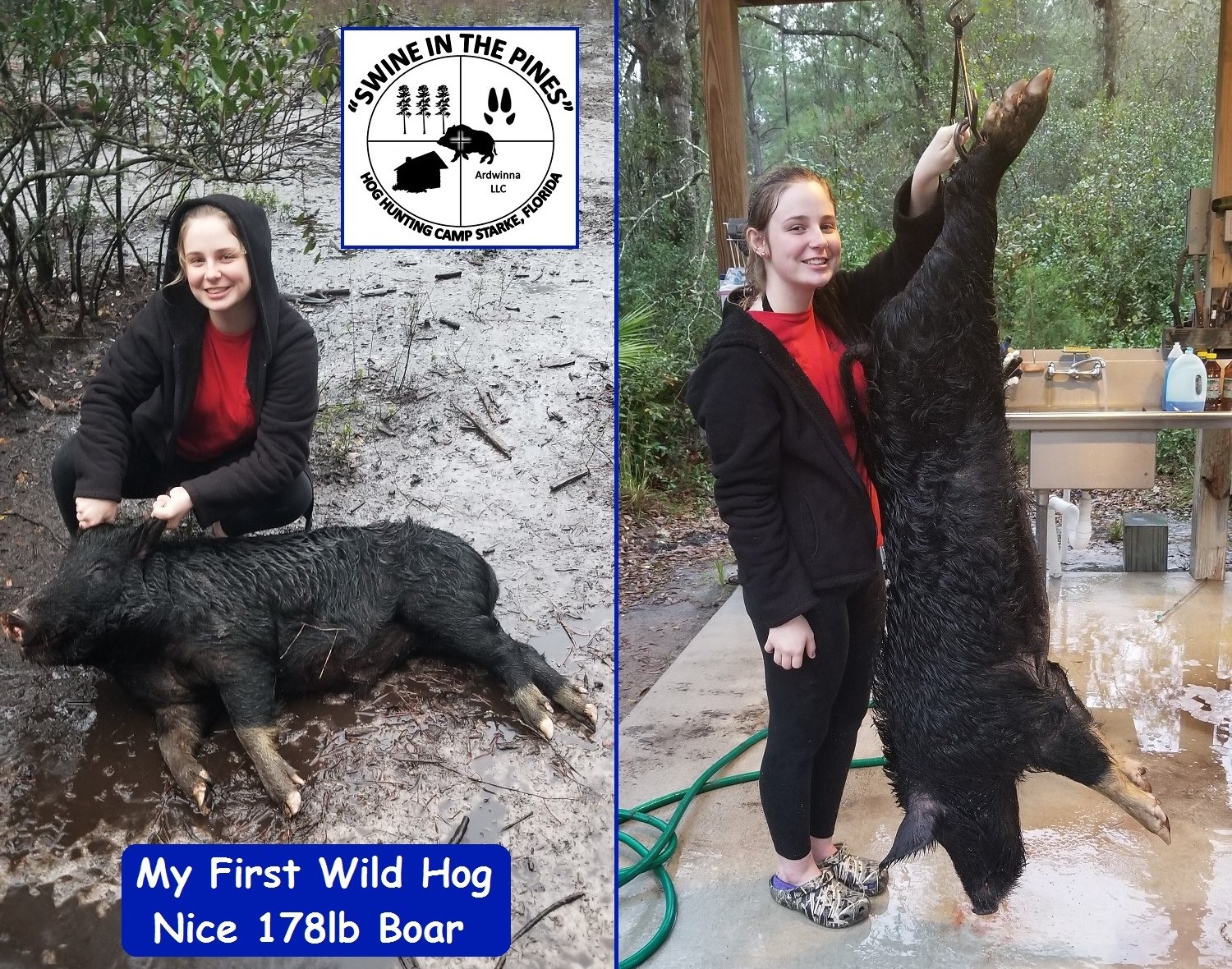 James Cook Hogs Swine in the Pines - Client Photos